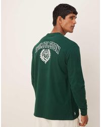 Polo Ralph Lauren - Camiseta De Manga Larga Con Logo Trasero De La Colección Cápsula Wimbledon De - Lyst