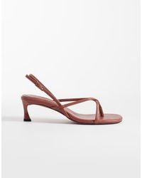 ASOS - Haven Strappy Kitten Heeled Sandals - Lyst