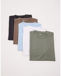 Hollister - 5 Pack Short Sleeve T-shirt - Lyst