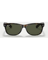 Ray-Ban - New Wayfarer Classic Square Sunglasses With Lens - Lyst