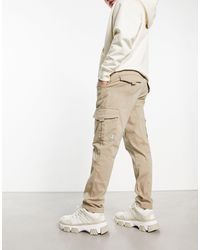 Good For Nothing Skinny Cargo Pants in Natural for Men