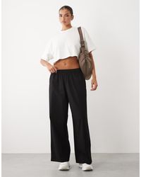 4505 - Wide Leg Cotton Ripstop Lifting Pants With Zip Pockets - Lyst