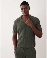 ASOS - Relaxed Knitted Button Through Co-ord - Lyst