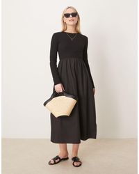 Threadbare - – langärmliges midikleid - Lyst