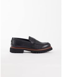 ASOS - Penny Loafer With Cleated Sole - Lyst