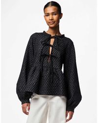 Pieces - – langärmlige bluse - Lyst