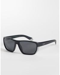 Polaroid Sunglasses - Polaroid Sporty Rectangular Sunglasses With Polarized Lenses - Lyst