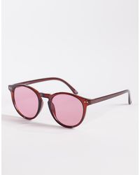 ASOS - Round Sunglasses - Lyst