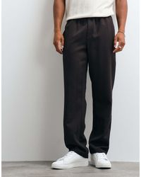 ASOS - Straight Herringbone Trouser - Lyst
