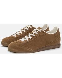 Pull&Bear - Split - baskets en daim - marron - Lyst