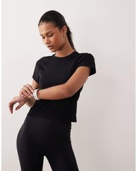 Sweaty Betty - Sweaty – betty athlete – nahtloses cropped-sport-t-shirt - Lyst