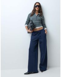 ASOS - Premium 500gsm Seamed Wide Leg jogger - Lyst