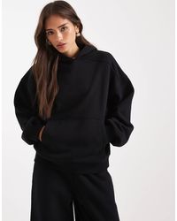 ASOS - Premium Heavyweight 500gsm Hoodie With Balloon Sleeve - Lyst