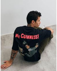 ASOS - Oversized T-shirt With Guinness Print - Lyst