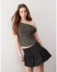 Motel - Jaridah Giraffe Print Top - Lyst