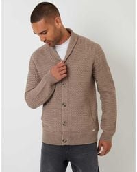 Threadbare - Shawl Collar Knitted Cardigan - Lyst
