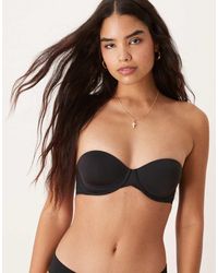 Calvin Klein - Naadloze Beha Zonder Bandjes Met Sluiting Opzij - Lyst