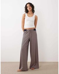 Free People - Intimately Fp Out And About Low Rise Wide Leg Trouser - Lyst