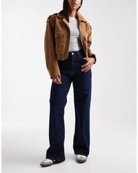 ONLY - Hannah Extra High Waist Wide Leg Jeans - Lyst