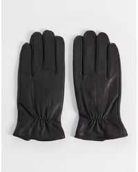 Mango - Leather Gloves - Lyst