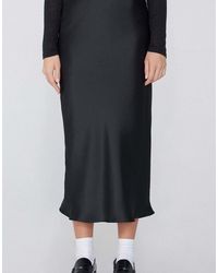 Tezenis - Satin Midi Skirt - Lyst