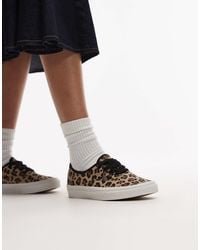 Vans - Authentic - baskets à imprimé léopard - Lyst