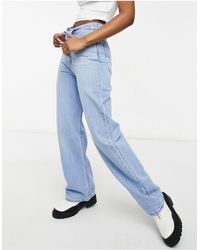 Levi's Denim Jeans mit weitem Bein in Schwarz - Lyst