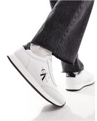 Calvin Klein - Low Lace Up Trainers - Lyst