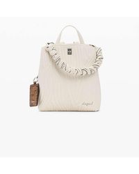 Desigual - Small Backpack With Engravings - Lyst