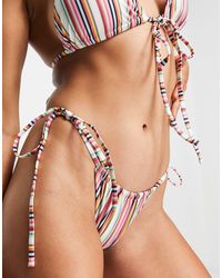 Damson Madder - Tie Side Bikini Bottom - Lyst