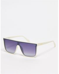 Quay - Quay - nightfall - occhiali da sole a mascherina bianchi con lenti polarizzate - Lyst