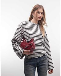Weekday - Cinched Waist Long Sleeve T-shirt - Lyst