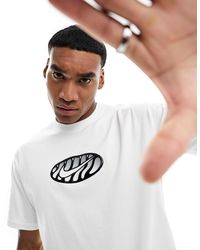 Nike - M90 air max - t-shirt bianca con stampa grafica - Lyst