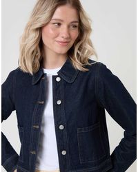 Threadbare - Denim Jacket With Patch Pockets - Lyst