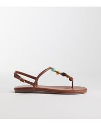 SIMMI - Simmi London Wide Fit Ishah Flat Sandals With Stones - Lyst