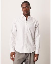 Abercrombie & Fitch - – langärmliges anzughemd - Lyst