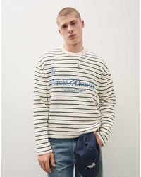 Bershka - Embroidered Round Neck Jumper - Lyst