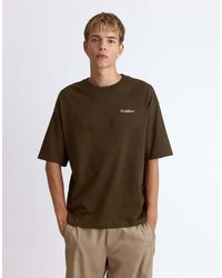 Pull&Bear - Relaxed Fit Graphic Slogan T-shirt - Lyst