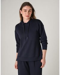 French Connection - Luxe Oversized Drawcord Hoody - Lyst