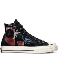 Converse - X Basquiat Chuck 70 Hi Canvas Sneakers - Lyst