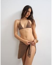 TOPSHOP - Glitter Sarong - Lyst