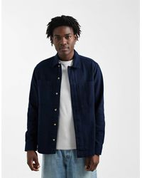 ASOS - Heavyweight Cotton Twill Overshirt - Lyst