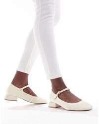 ASOS - Lead Heeled Mary Jane Ballet Shoes - Lyst
