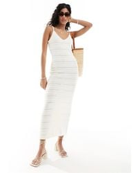 4th & Reckless - Lucca Knit Cami Maxi Beach Dress - Lyst