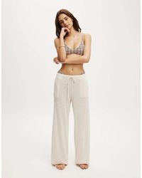 Cotton On - Isla Knit Relaxed Pant - Lyst