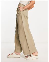 Fred Perry - Wide Leg Trousers - Lyst