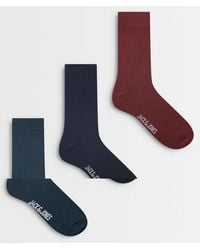 Jack & Jones - 3 Pack Crew Socks - Lyst