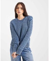 Levi's - Boyfriend Cable Knitted Jumper - Lyst