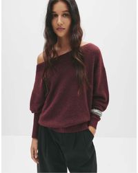 Pull&Bear - Oversized Zachtgebreide Sweater - Lyst