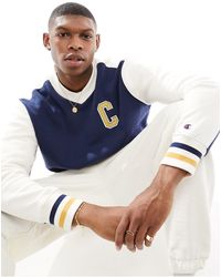 Champion - – rochester – sweatshirt mit v-ausschnitt - Lyst